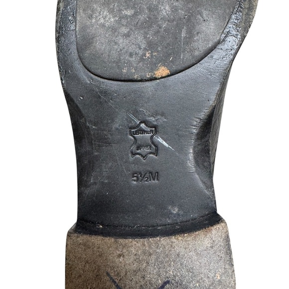 Tory Burch Corey Mid Calf Flat Boot, Black, Size 5.5 - Picture 8 of 10